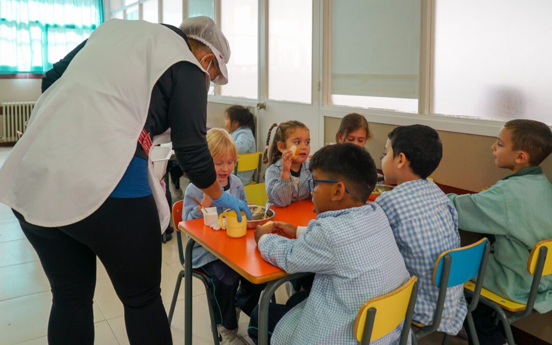 Menjador escolar: alimentació saludable i sostenible