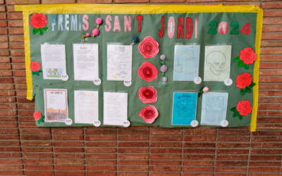 L’escola va celebrar Sant Jordi amb una gran varietat d’activitats.